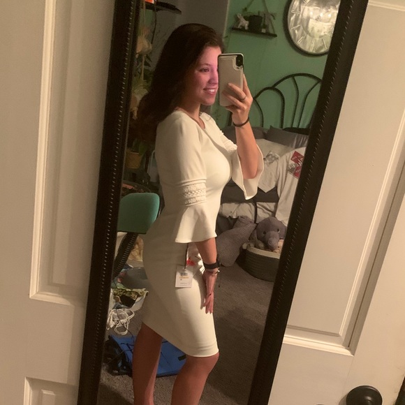 Calvin Klein White Dress - Picture 1 of 6